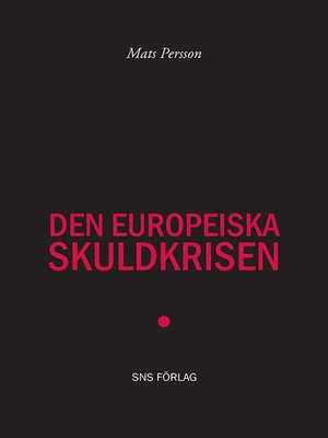 cover image of Den europeiska skuldkrisen